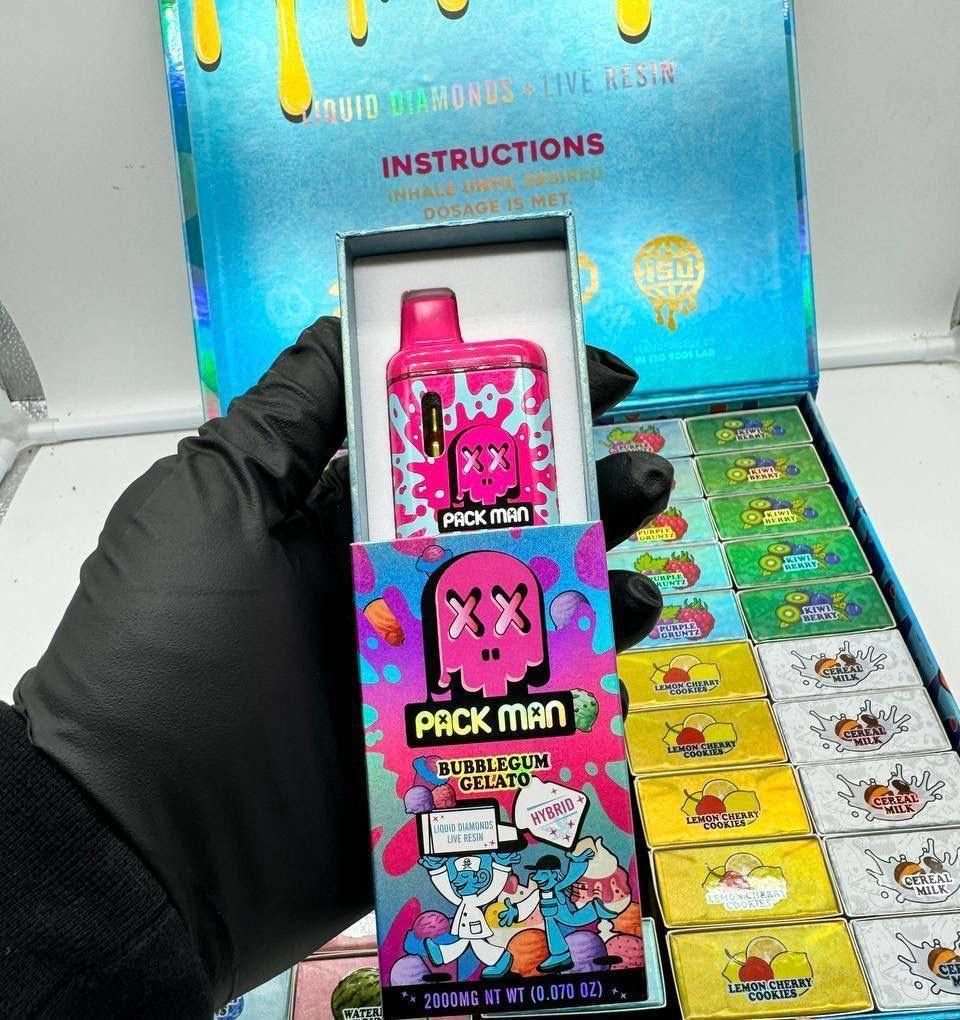 Kjøp 2Gram PACKMAN THC Vape Penn for ADHD